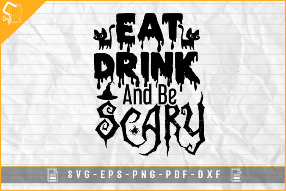 Eat Drink and Be Scary Halloween T-shirt