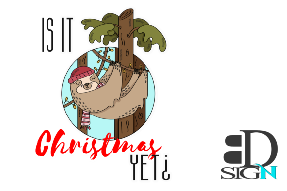 Sloth on a Tree Graphics for Crafts