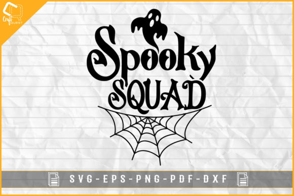 Spooky Squad Graphics for Crafts