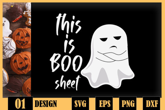 This is Boo Sheet - Halloween Ghost Graphics for Crafts